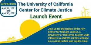 UC Center for Climate Justice Launch Event w/ Vandana Shiva