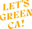 Let's Green CA! logo