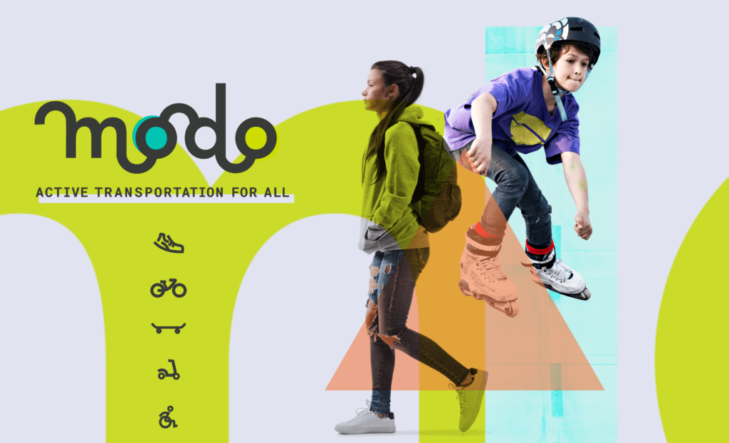 Learn, move and connect through active transportation with Modo.
